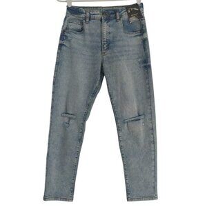 Childrens Art Class Blue Distressed Denim Jeans Size 12 With Stretch, NWT.